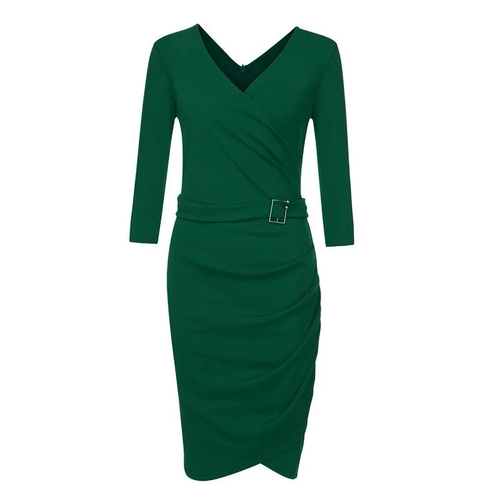 Cellabie Women’s Dress Size M Bodycon Knee Length Evening NEW #D454 - Picture 2 of 8
